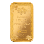Good Luck Koi Fish 1 OZ Pure Gold Bar