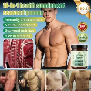 16 in 1 Healthy Supplement Seaweed Gummies